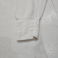 1980s JE Morgan Blank White Super Johns Long Sleeve Thermal T-Shirt Made in USA Size M/L