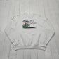 1990s Fruit of the Loom Hallmark Seasons Greetings White Merry as I Get Christmas Funny Comic Sweatshirt Made in USA Size L