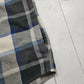 2000s Orvis Green/Blue Plaid Flannel Shirt Jacket Shacket Size M/L