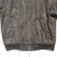 1990s/2000s Y2K Croft & Barrow Dark Brown Suede Bomber Jacket Size L