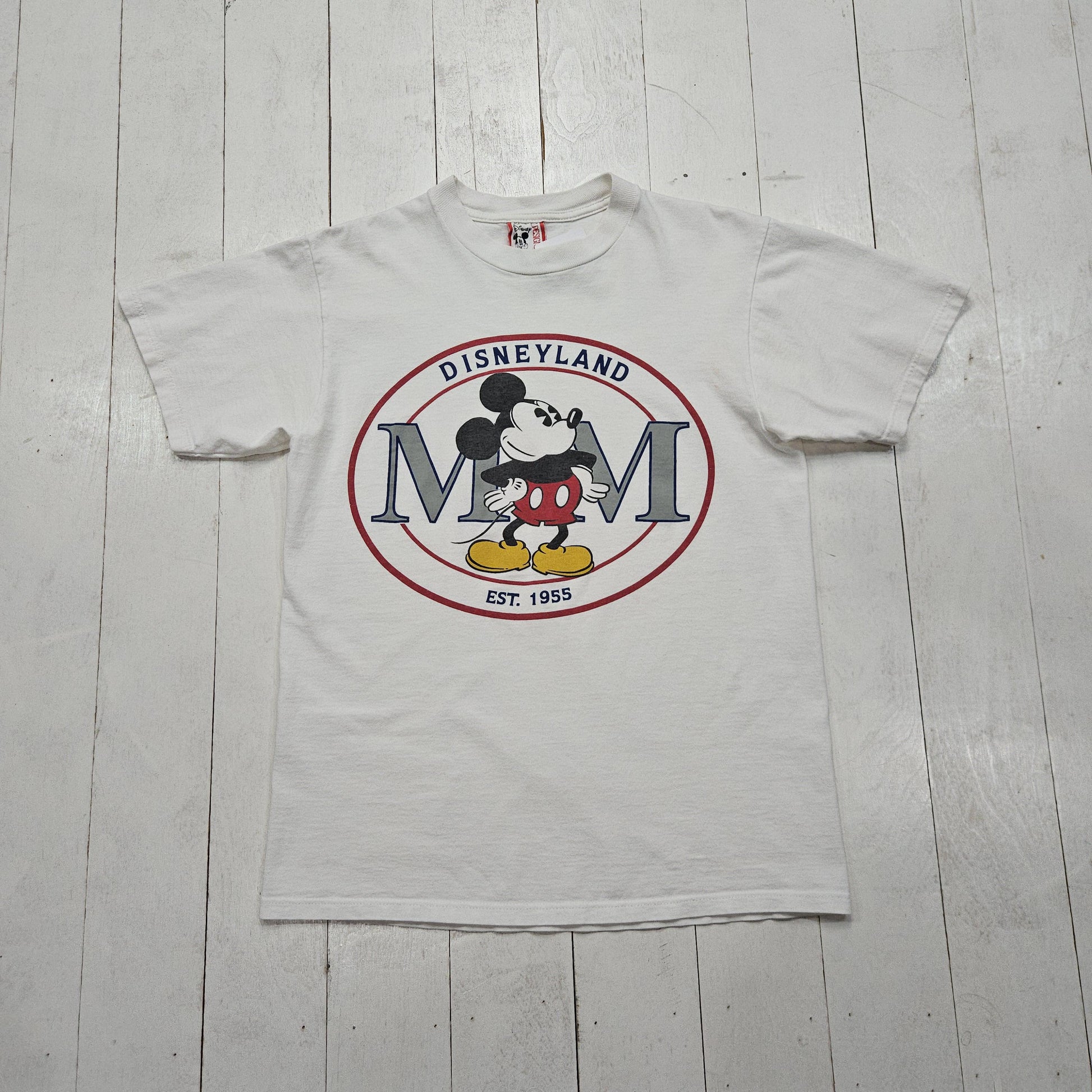 1990s Disney Designs Disneyland Mickey Mouse T-Shirt Made in USA Size S