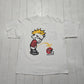 1990s/2000s Y2K Calvin and Hobbes Iowa State Sucks NCAA T-Shirt Size XL