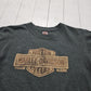 2000s Y2K 2006 Harley-Davidson Bar Shield San Diego California Motorcycle T-Shirt Made in USA Size M