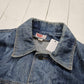 1970s Levi's Orange Tab Tapered Denim Coat Jacket Made in USA Size M