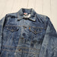 1970s Levi's Orange Tab Tapered Denim Coat Jacket Made in USA Size M