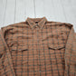 1990s The Territory Ahead Salmon Colour Button Down Shirt Size XL