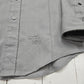 1980s Elbeco Special Duty Grey Button Up Uniform Shirt Made in USA Size L