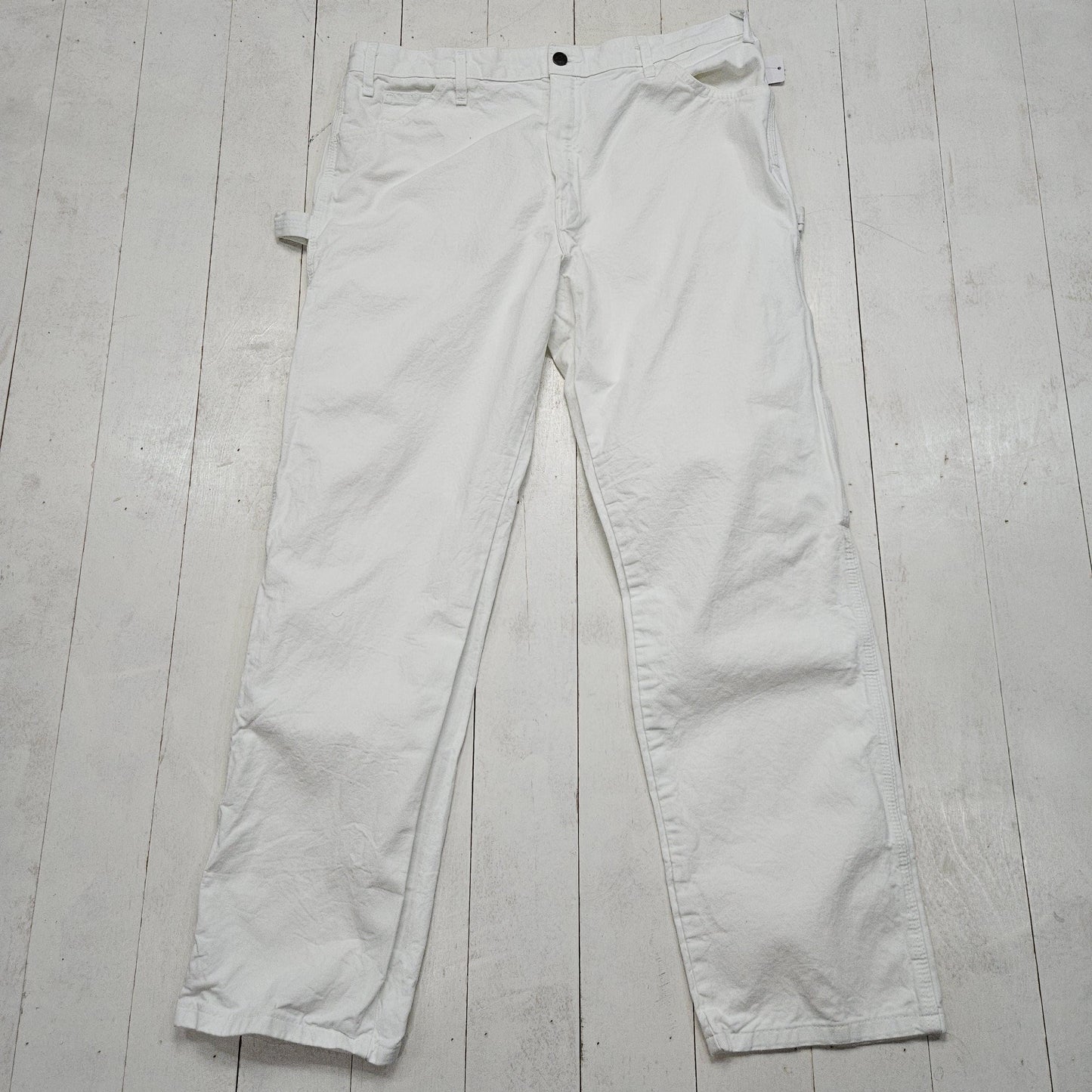 2010s Dickies Sherwin Williams White Painters Pants Size 36x30.5