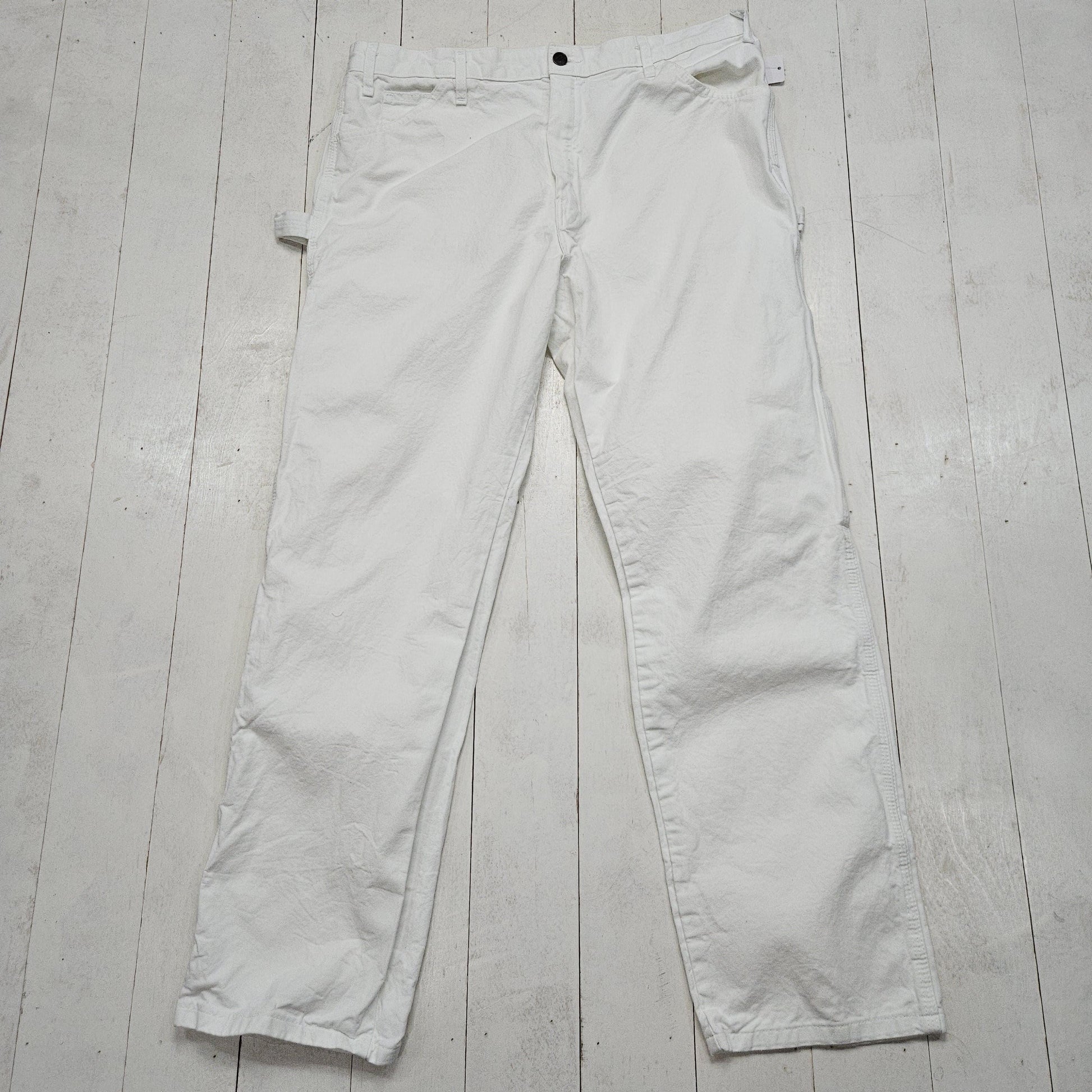 2010s Dickies Sherwin Williams White Painters Pants Size 36x30.5