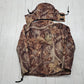 2000s 10X Shikari Cloth Advantage Timber Camo Hunting Jacket with Detachable Hood Made in USA Size M/L