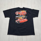 2000s 2009 Chase Authentics Black Tony Stewart Haas NASCAR Racing T-Shirt Size XXL