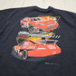 2000s 2009 Chase Authentics Black Tony Stewart Haas NASCAR Racing T-Shirt Size XXL