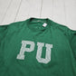 1970s 1972 Green Pace University Massachusetts McGovern T-Shirt Size M