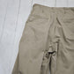 1950s 1951 US Military Cotton Khaki Chino Uniform Pants Made in USA Size 28x28.5