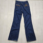 1970s Wrangler Wrapid Transit Denim Bell Bottom Flares Made in USA Size 30x33.5