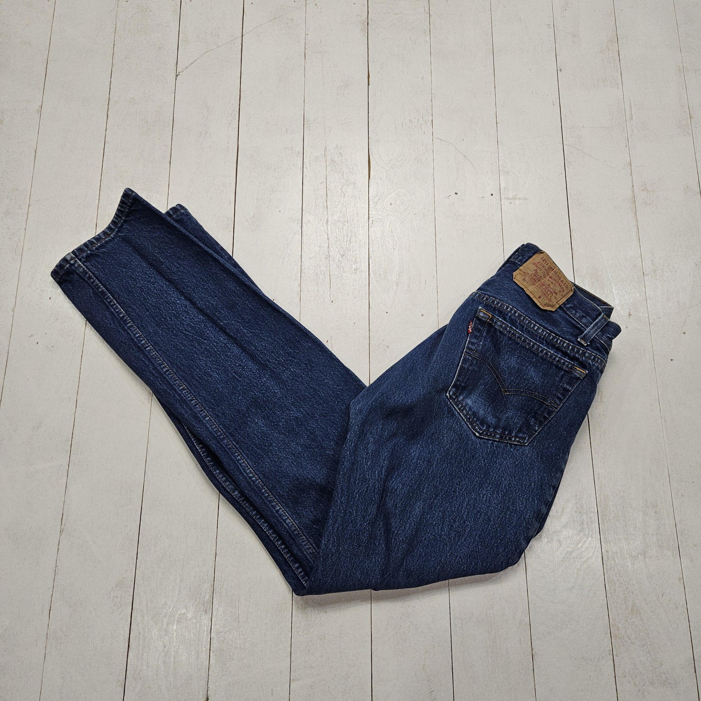 1980s Levi's Blue Denim 501 Jeans Made in USA Size 30x32.5