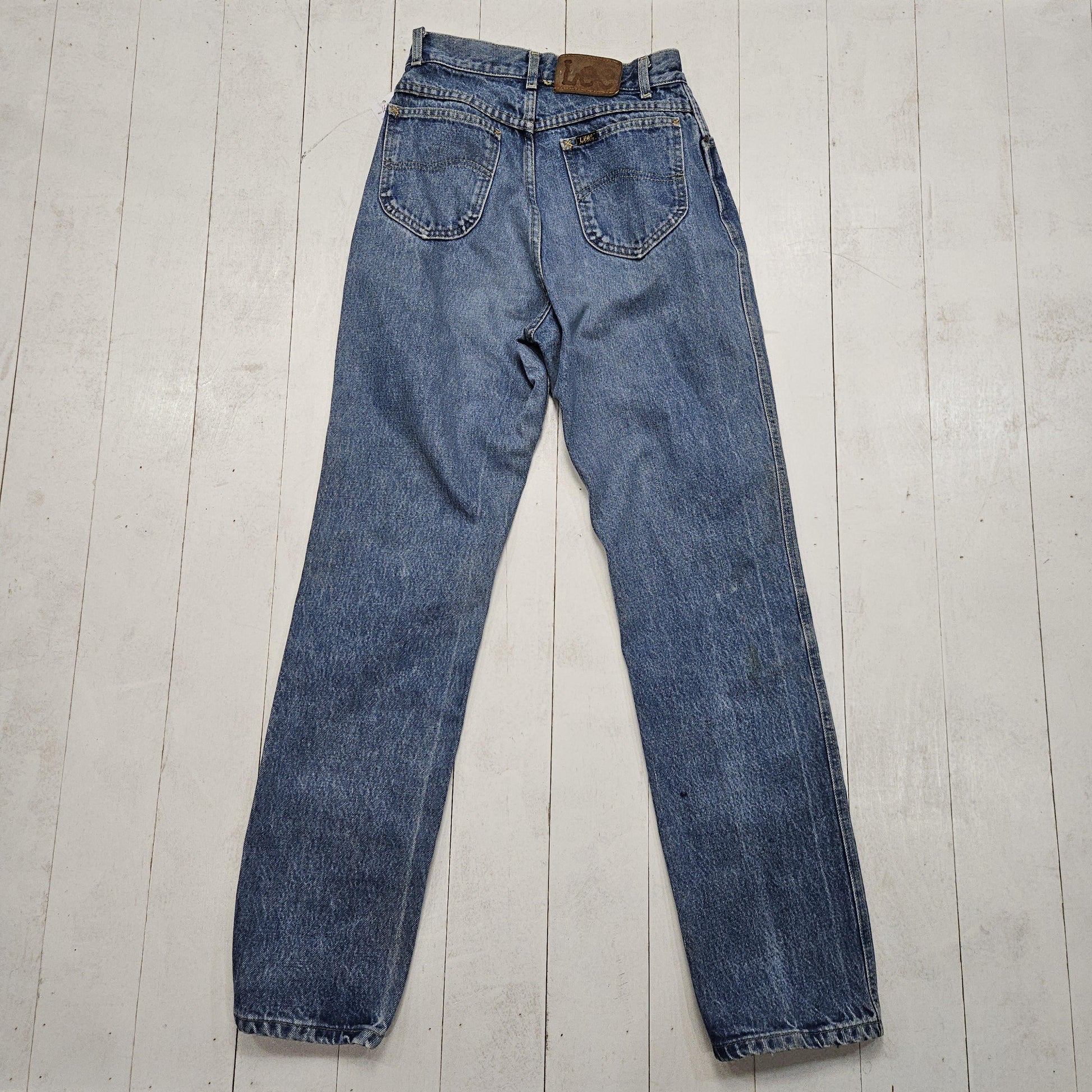 1970s/1980s Lee Riders Blue Denim Jeans Size 26x31