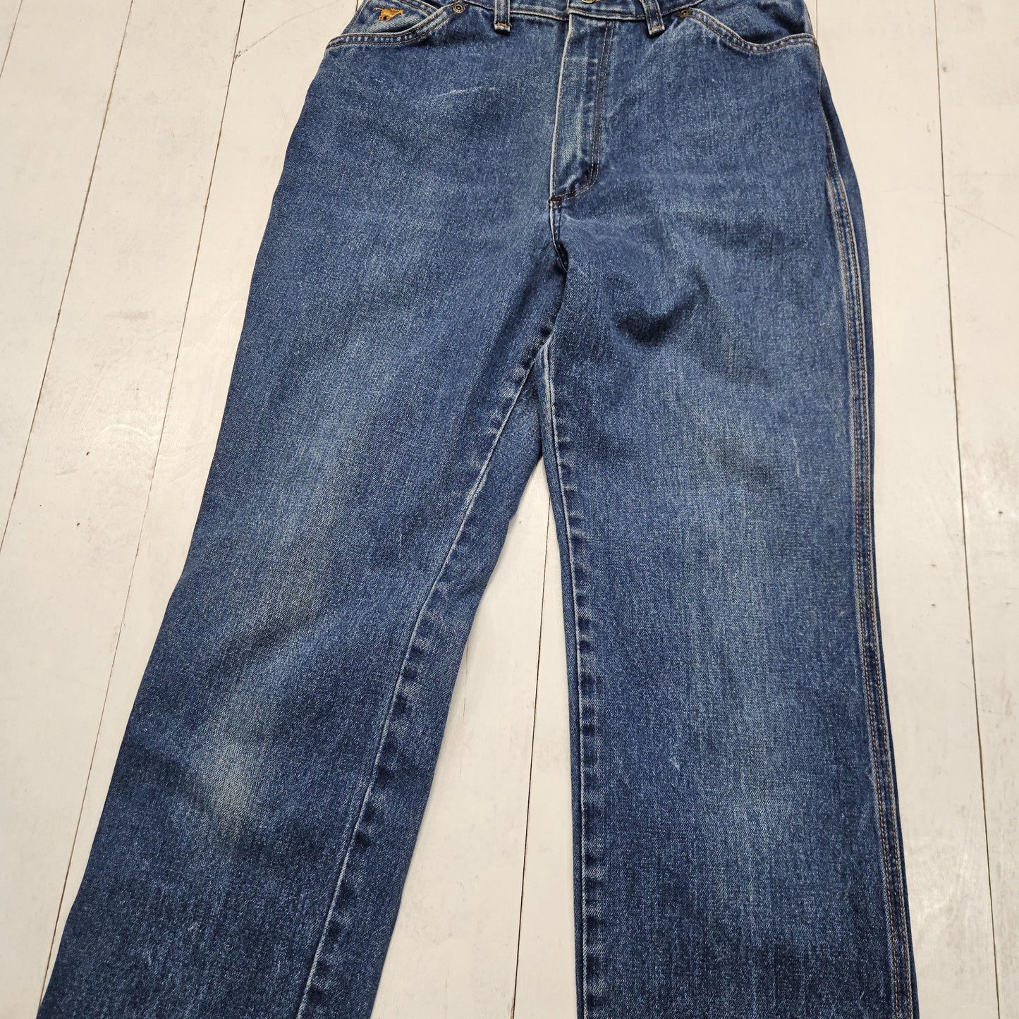 1970s/1980s Wrangler Blue Denim Jeans Made in USA Size 28x31