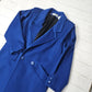 1970s/1980s LA Vogue Blue Wool Coat Made in USA Womens Size xl/xxl