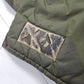 1970s Canadian Military Olive Green Jacket Liner Made in Canada Size S/M