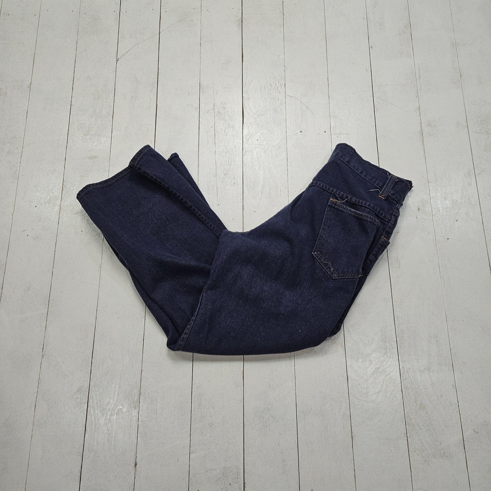 1980s Lazy H Sanforized Denim Pants Size 32x27