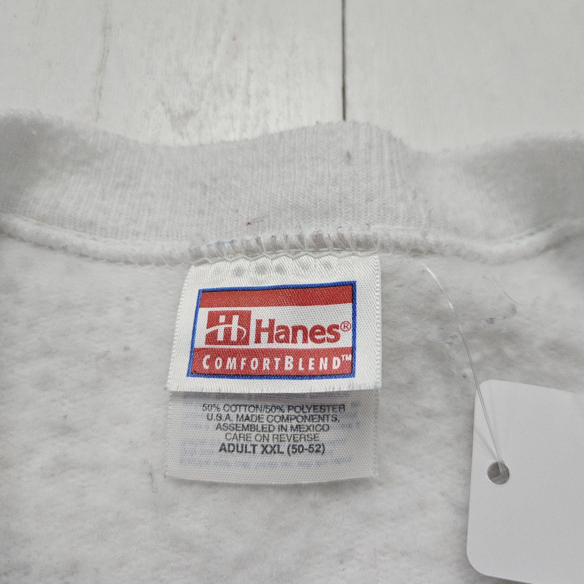 1990s Hanes White Billet Specialties Wheels Car Hot Rod Sweatshirt Size XXL