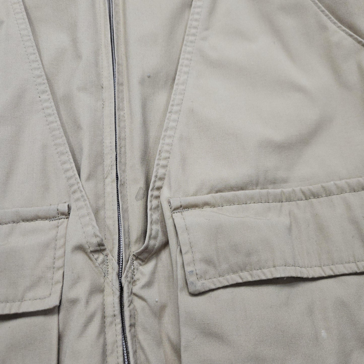 1990s 10X Tan Shooting Jacket Made in USA Size M/L