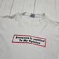 1990s 1995 Don't Panic Everyone is Entitled to My Opinion T-Shirt Size XL