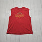 2000s 2006 Red Sturgis South Dakota Rally Week Motorcycle Tank Top T-Shirt Size XL