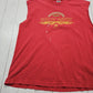 2000s 2006 Red Sturgis South Dakota Rally Week Motorcycle Tank Top T-Shirt Size XL