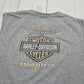 2000s Y2K Harley-Davidson Grey Rapid City South Dakota Motorcycle Tank Top T-Shirt Size XL