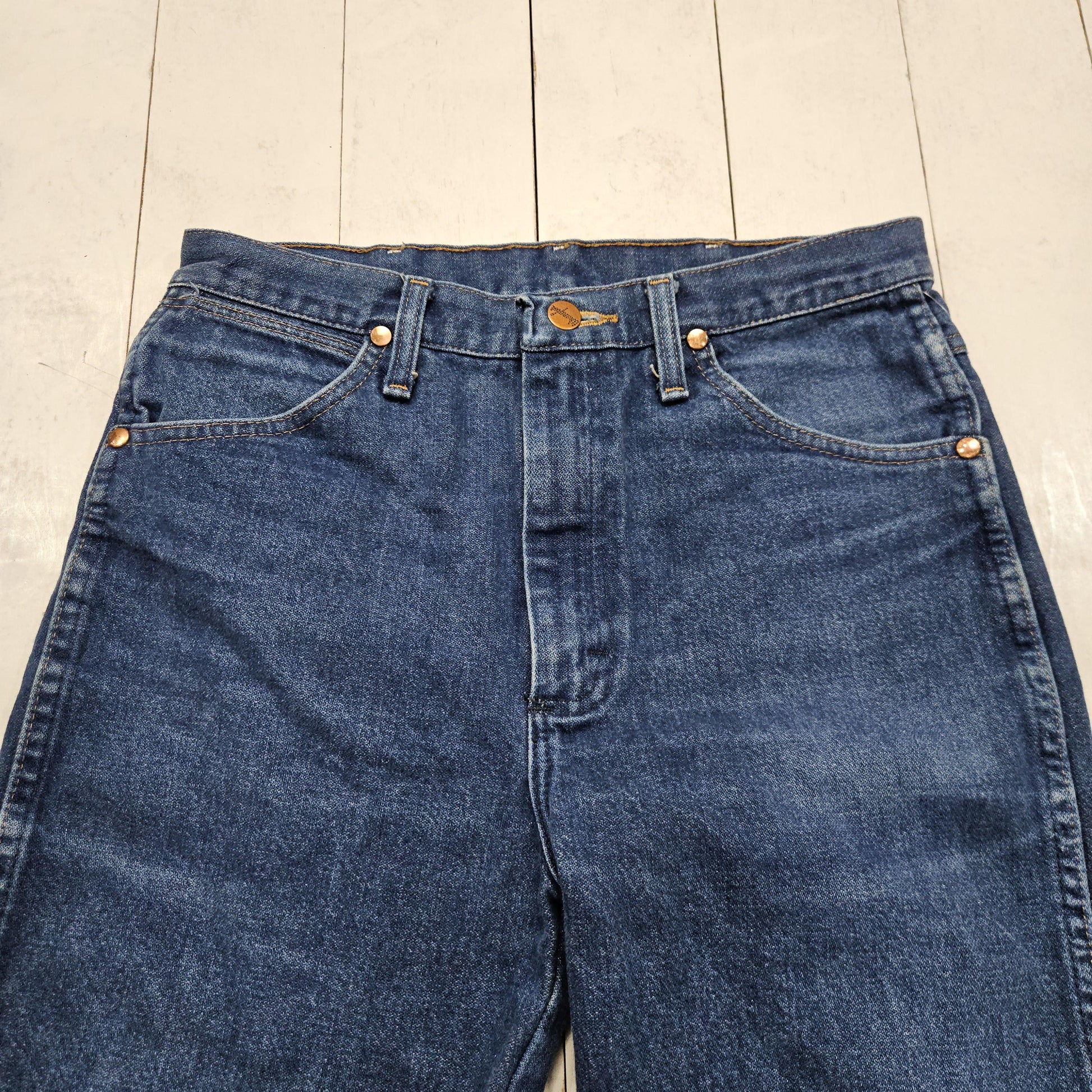 1990s/2000s Y2K Wrangler Blue Denim Jeans Size 29x31