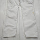 2000s Y2K Dickies Paint Splattered Iowa Paint White Painter's Pants Size 32x31.5