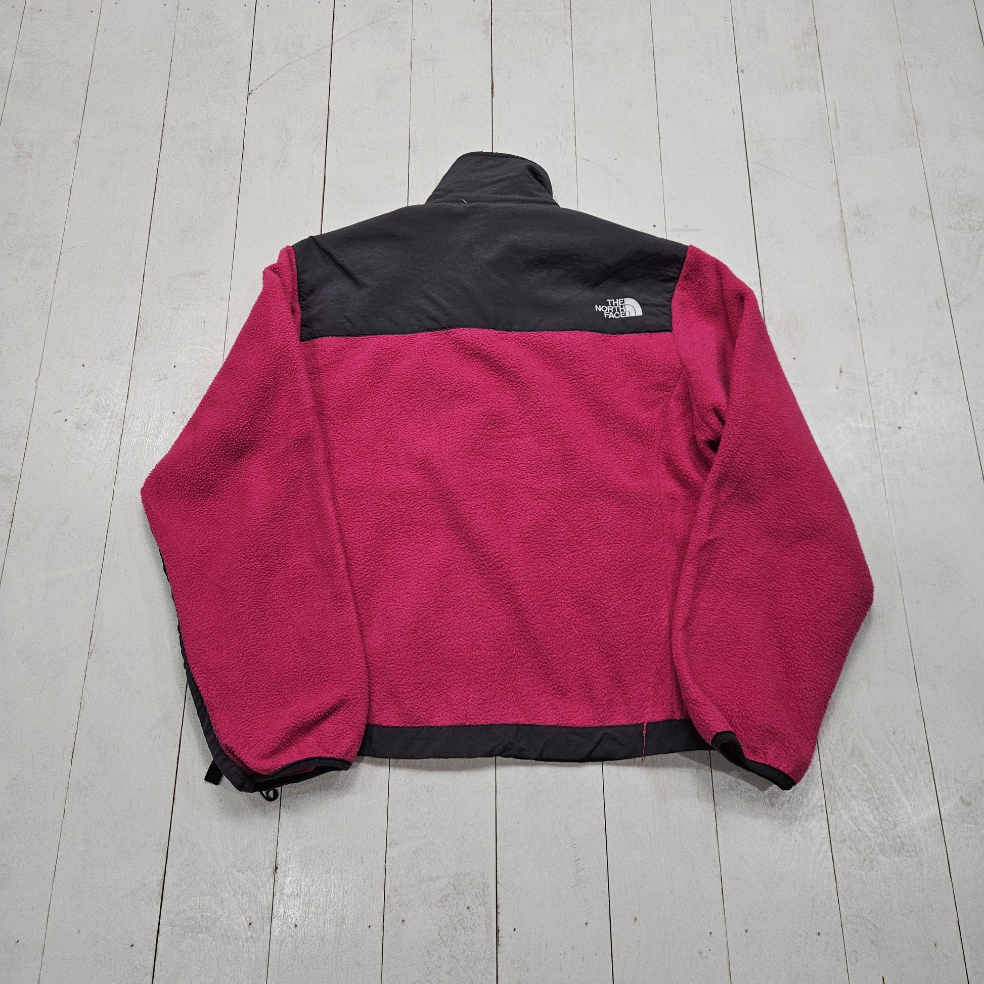 2010s 2010 The North Face TNF Pink Denali Zip Up Fleece Sweatshirt Jacket Size S/M