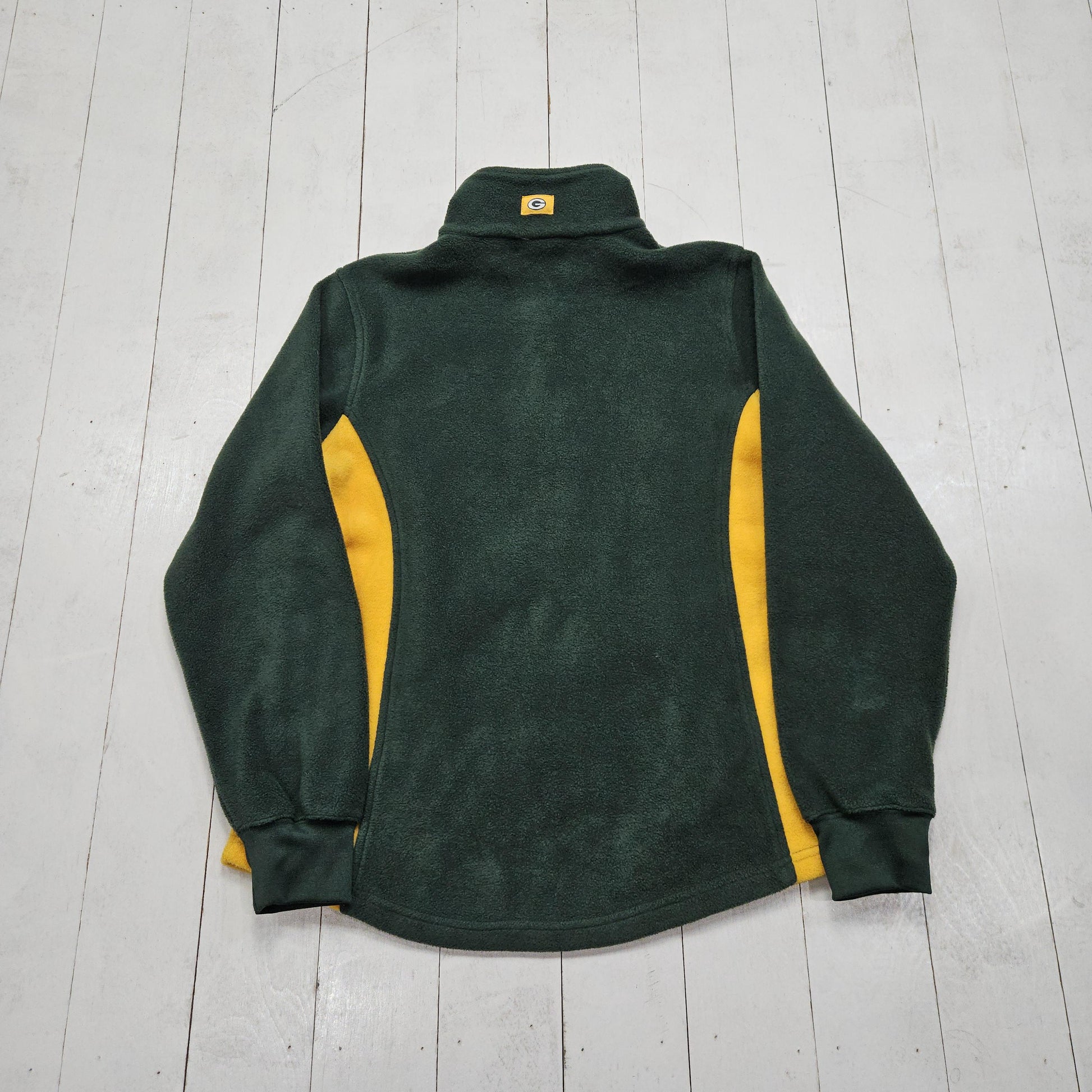 2000s 2007 NFL for Her Green Bay Packers Football 1/4 Zip Fleece Sweatshirt Women's Size XL