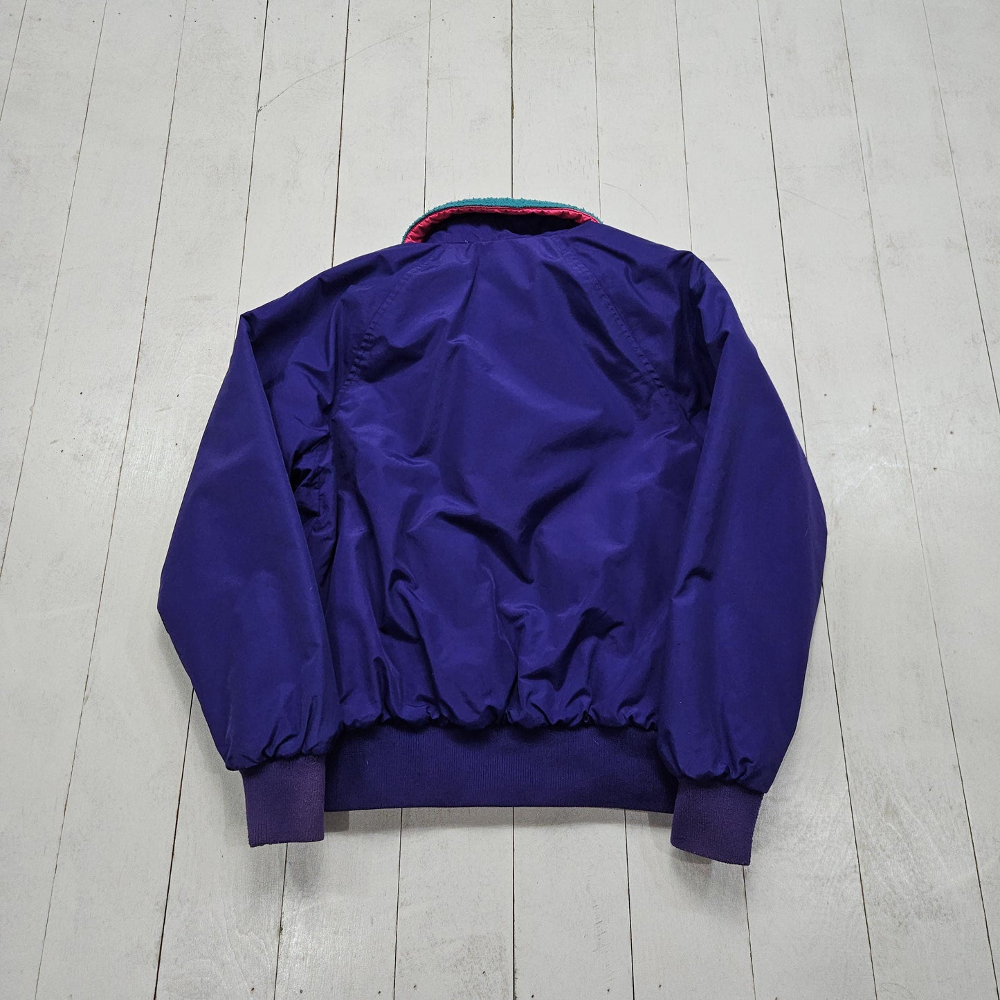 1980s/1990s Columbia Purple Fleece Lined Jacket Size S