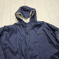 1990s Gear for Sports Blue Penn State Embroidered Lined Zip Up Hoodie Jacket Size XL