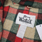 1980s/1990s Woolrich Tan Wool Flannel Lined Hooded Parka Jacket Made in USA Size XL