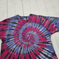 1980s Fruit of the Loom Tie Dye T-Shirt Made in USA Size L