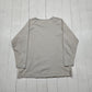 1990s Eddie Bauer Tan Blank Long Sleeve Raglan T-Shirt Size L