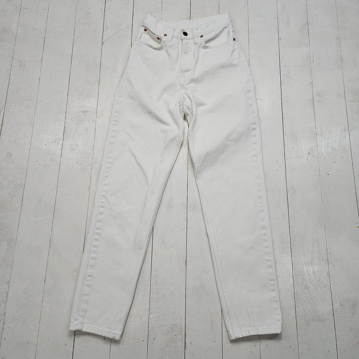 1990s/2000s Y2K Jordache White Denim Jeans Size 24x29