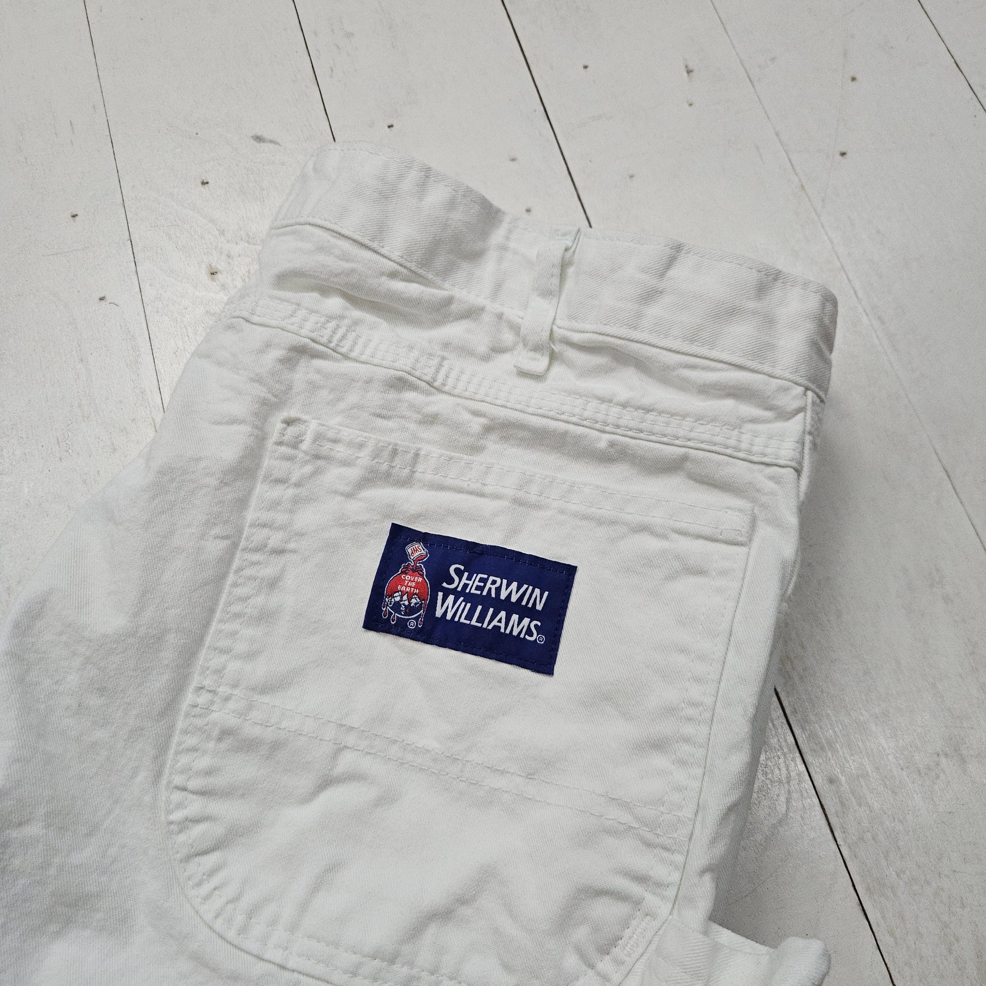 2010s Dickies Sherwin Williams White Painters Pants Size 36x30.5