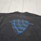 2000s Y2K Black Steve Johnsons Blue Train Music Band T-Shirt Size L