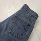 1980s Levi's Orange Tab 505 Blue Denim Jeans Made in USA Size 30x32.5