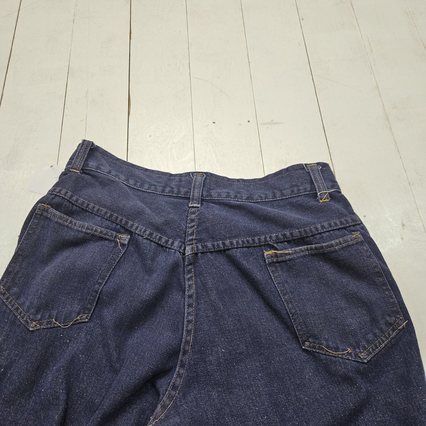 1980s Lazy H Sanforized Denim Pants Size 32x27