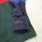 1990s Polo Ralph Lauren Multi-Colour Striped Rugby Shirt Size L/XL