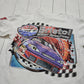 1990s/2000s Y2K Anvil White Bristol Motor Speedway NASCAR Racing Long Sleeve T-Shirt Size S/M