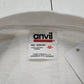 1990s/2000s Y2K Anvil White Bristol Motor Speedway NASCAR Racing Long Sleeve T-Shirt Size S/M