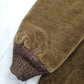 1970s Lakeland Brown Corduroy Sherpa Lined Clicker Style Car Coat Size L/XL