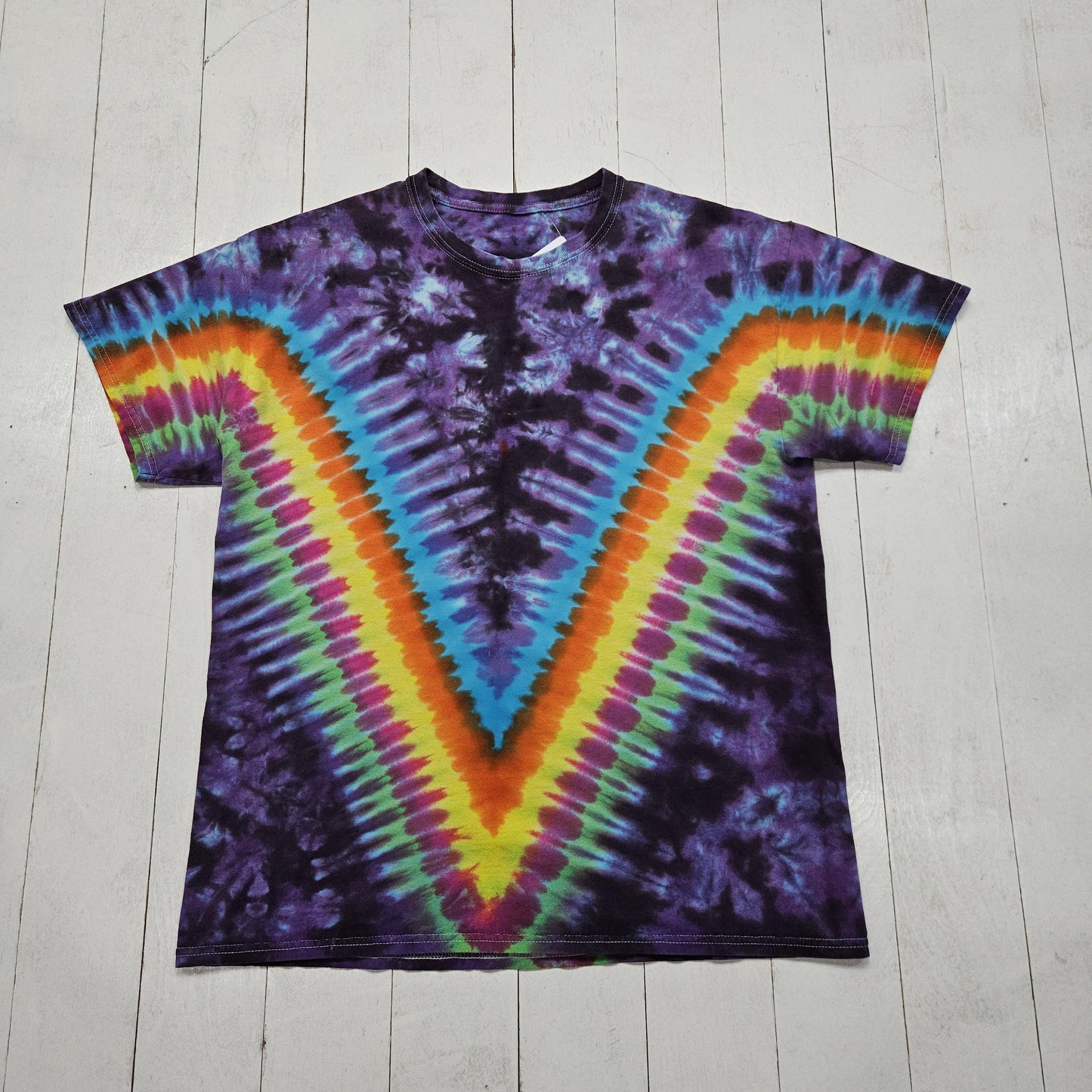 1990s/2000s Y2K Tie Dye T-Shirt Size L